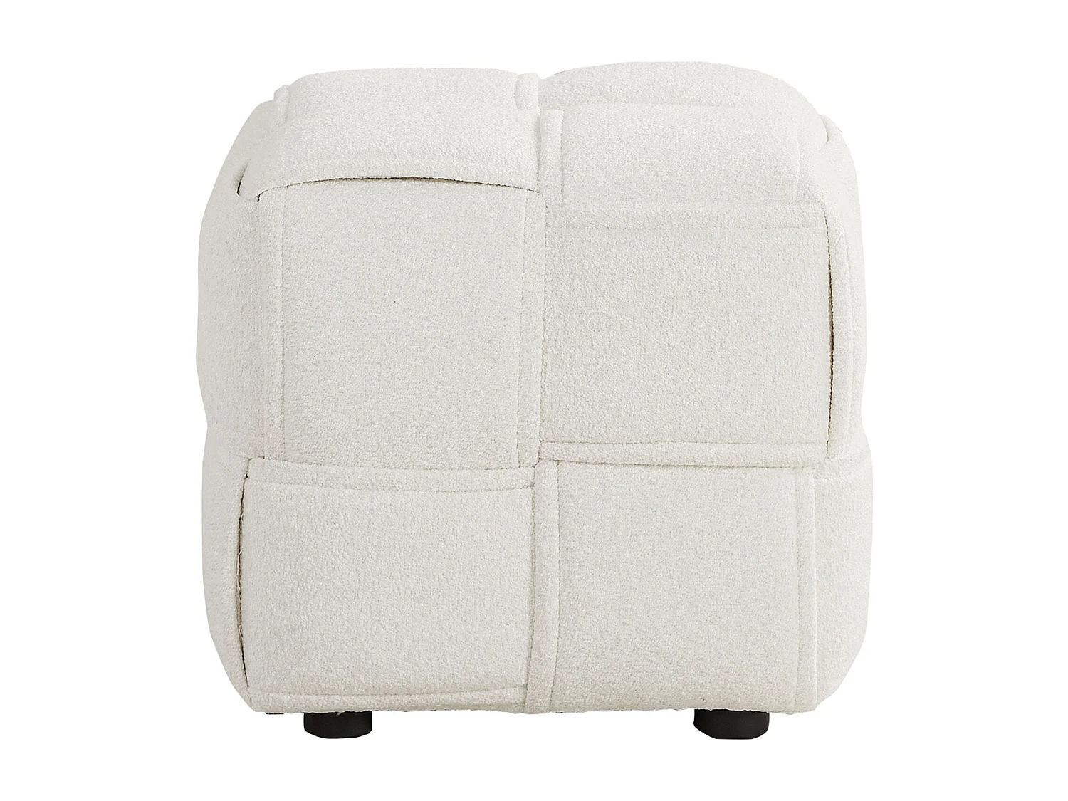 Repose-pieds 46x41x46 cm Beige