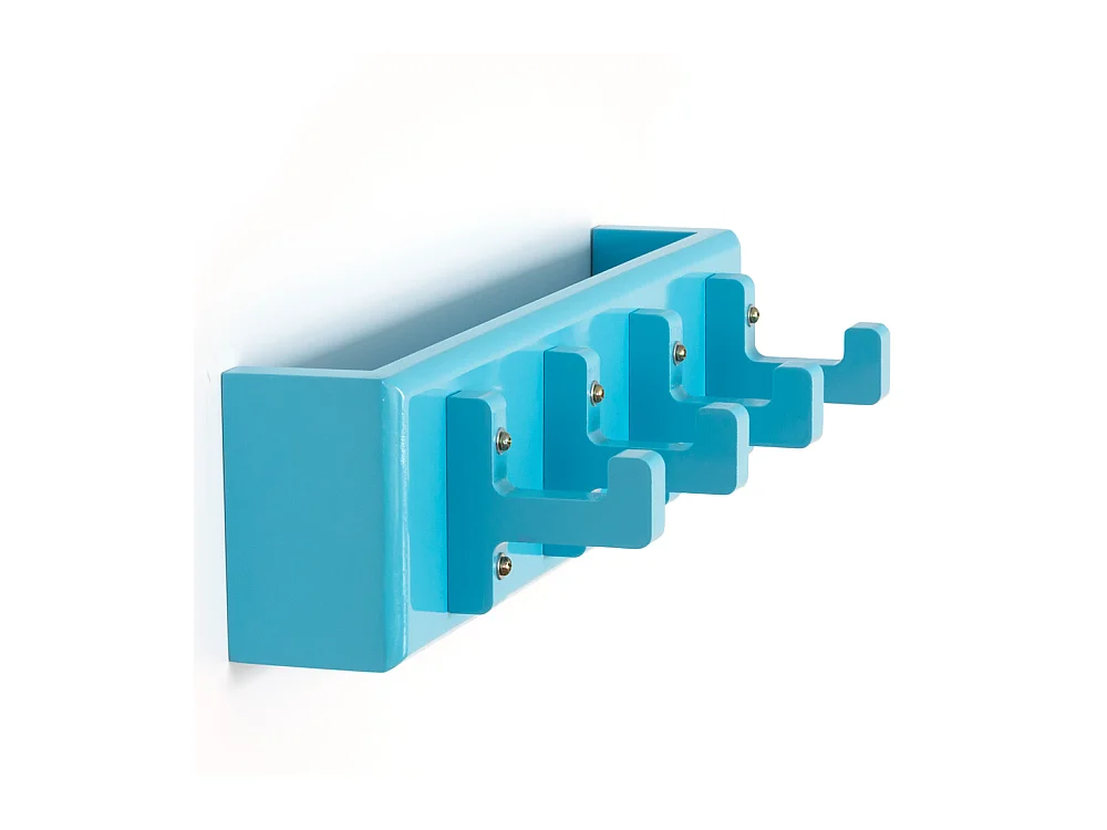 Clavier 10x40x13 cm bleu