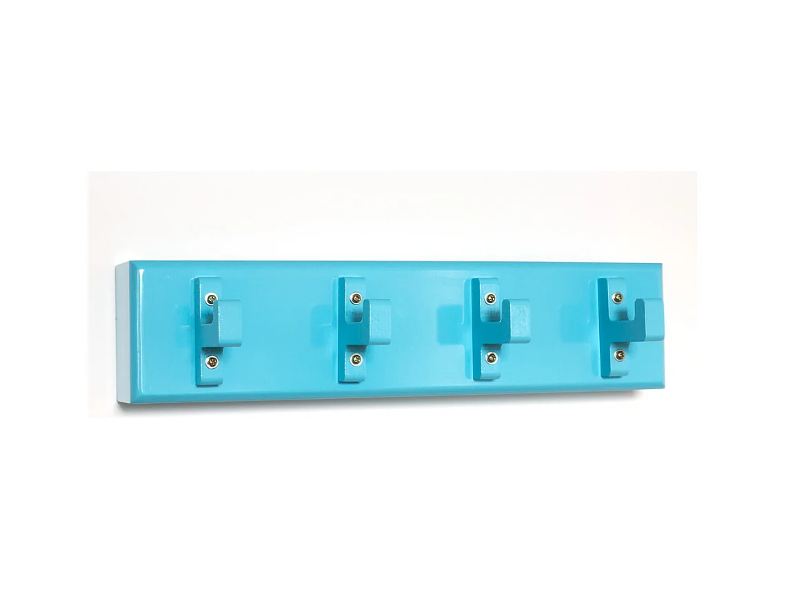 Clavier 10x40x13 cm bleu
