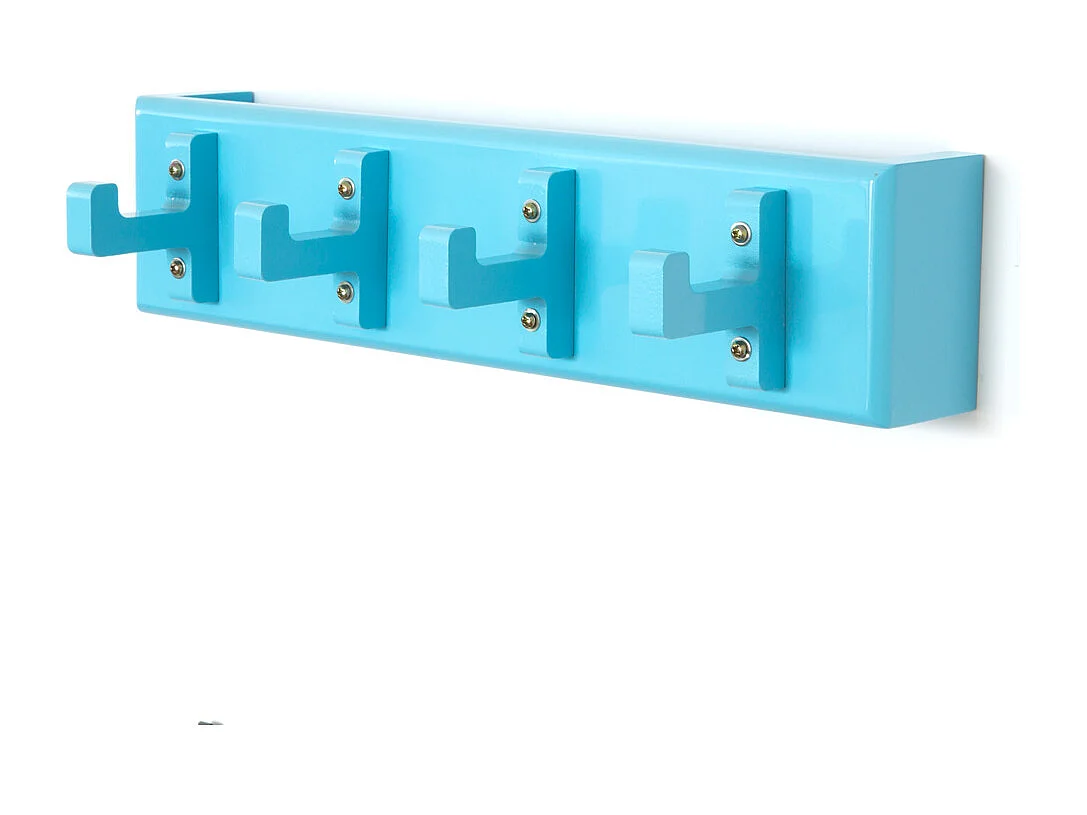 Clavier 10x40x13 cm bleu