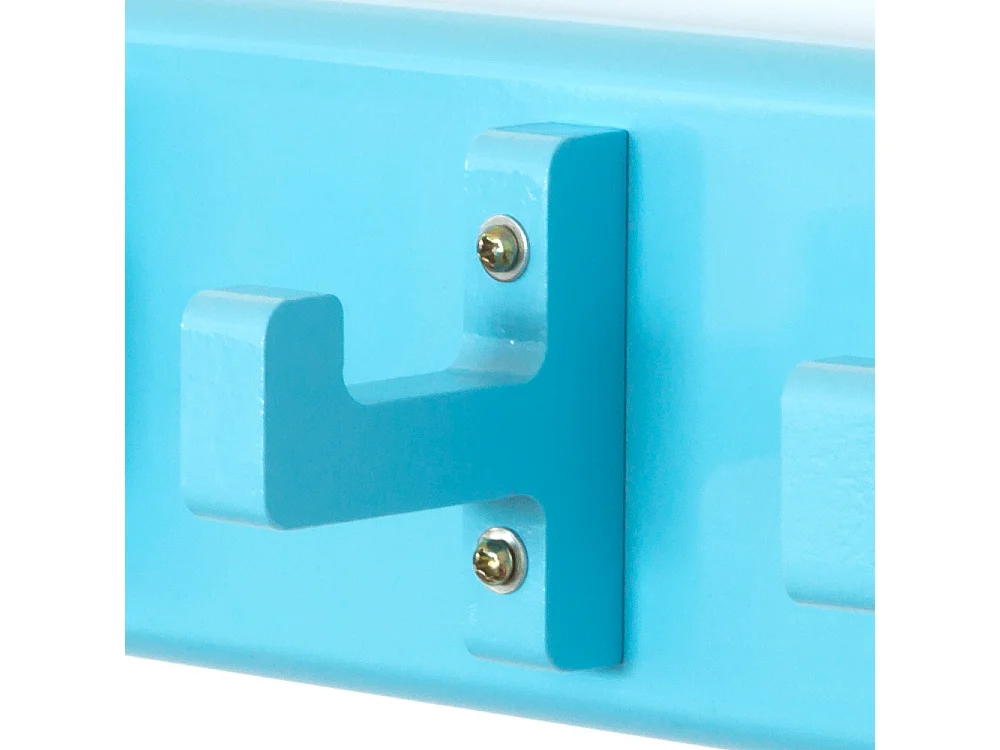 Clavier 10x40x13 cm bleu