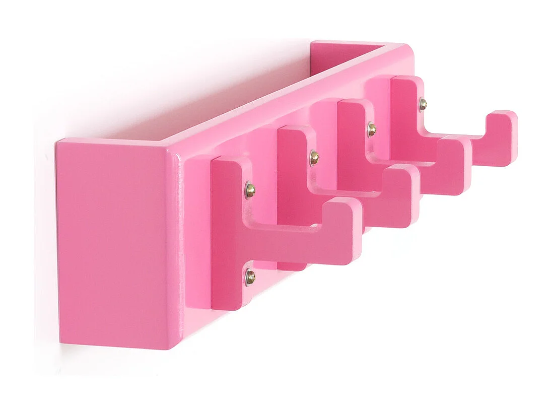 Clavier 10x40x13 cm rose