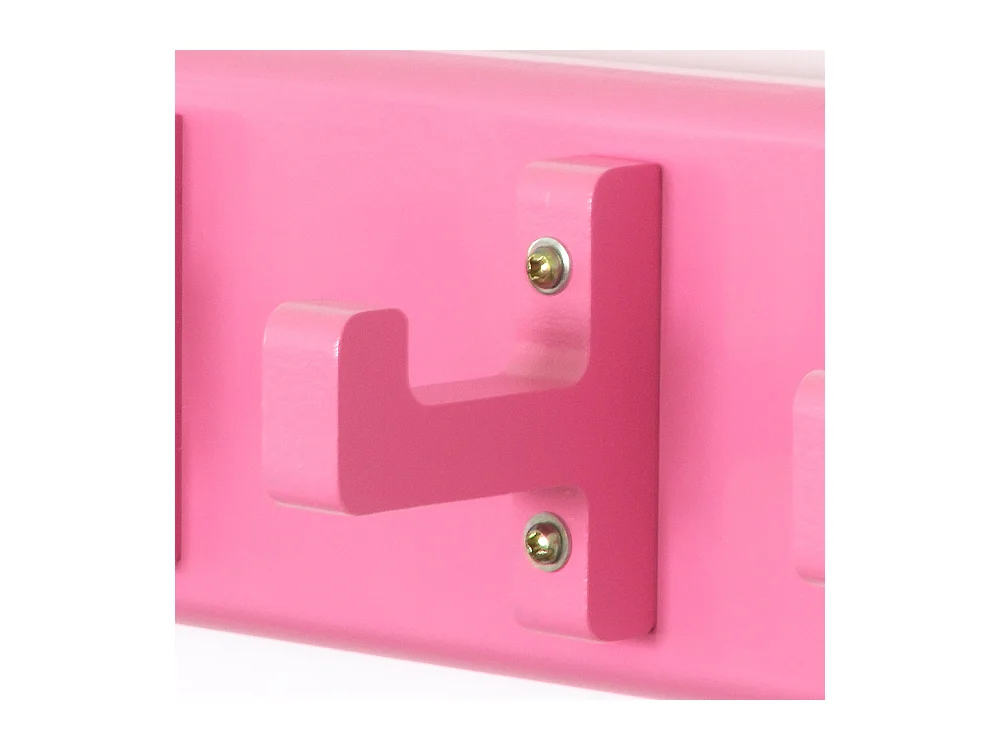 Clavier 10x40x13 cm rose