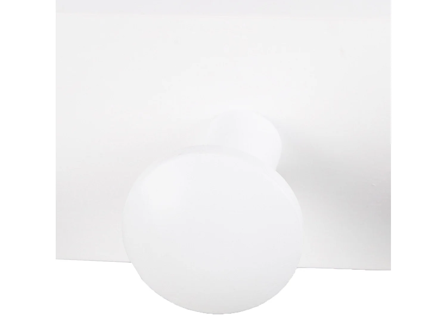 Kindergarderobe 65,5x12x9 cm weiß