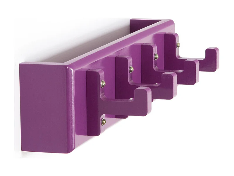 Toetsenbord 10x40x13 cm paars