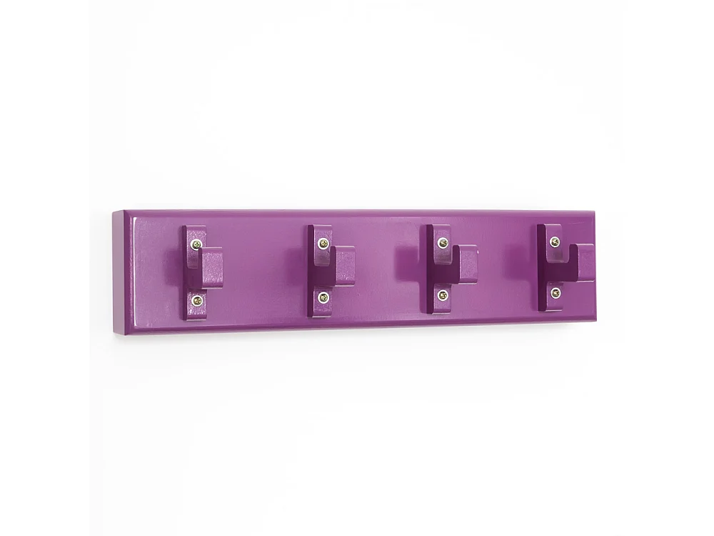 Clavier 10x40x13 cm violet