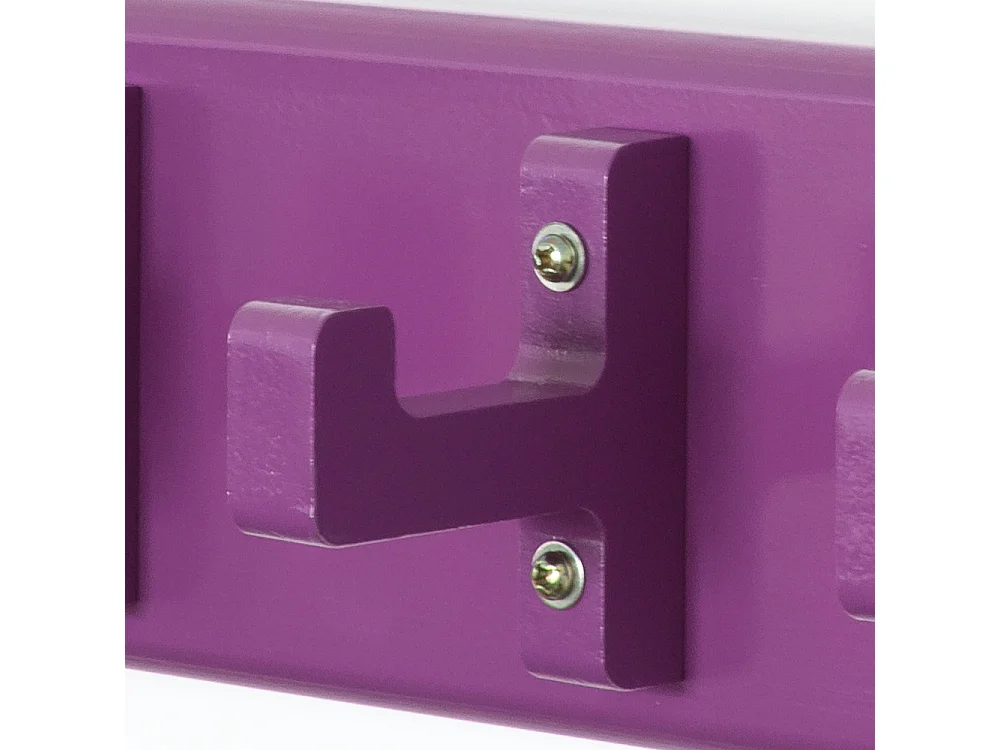 Clavier 10x40x13 cm violet