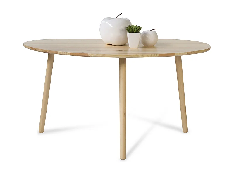 Stolik boczny 84x50x43,5 cm naturalny