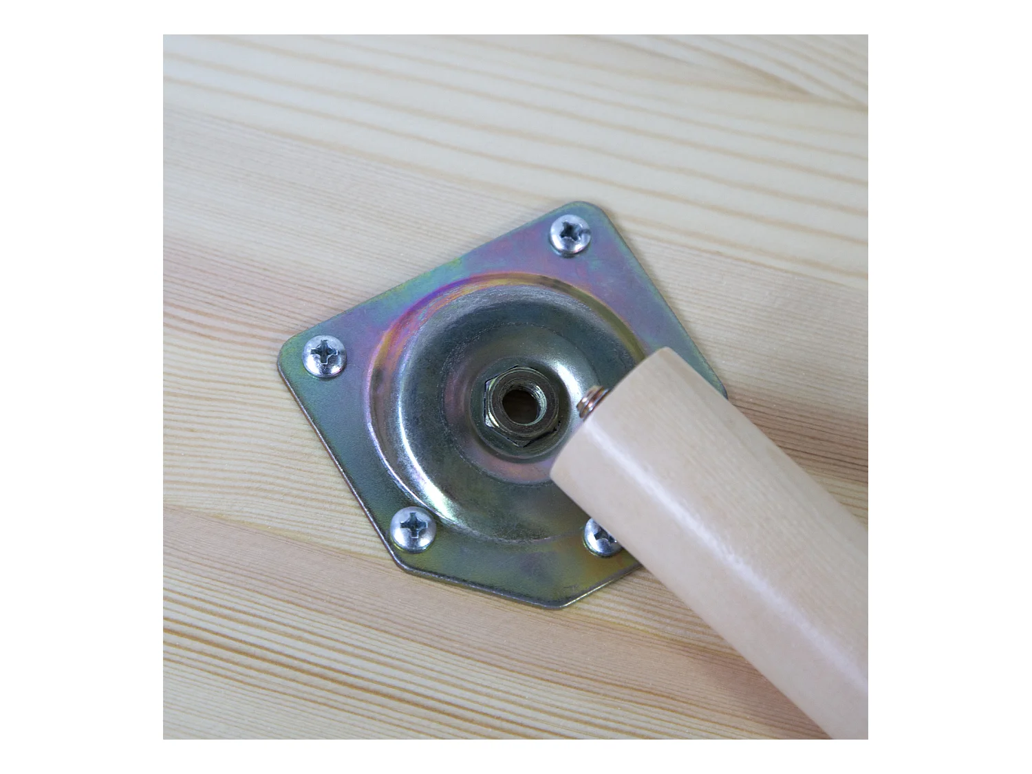 Table d'appoint 84x50x43,5 cm naturel