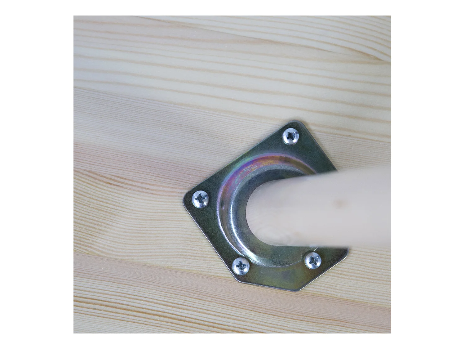 Table d'appoint 84x50x43,5 cm naturel