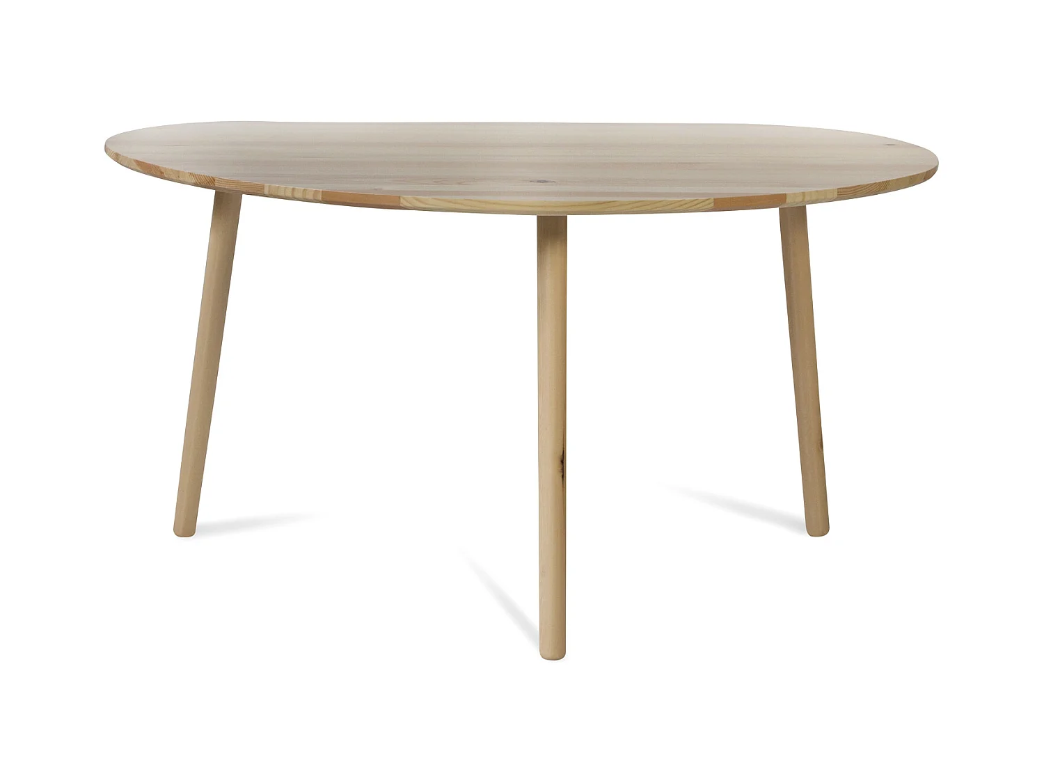 Table d'appoint 84x50x43,5 cm naturel