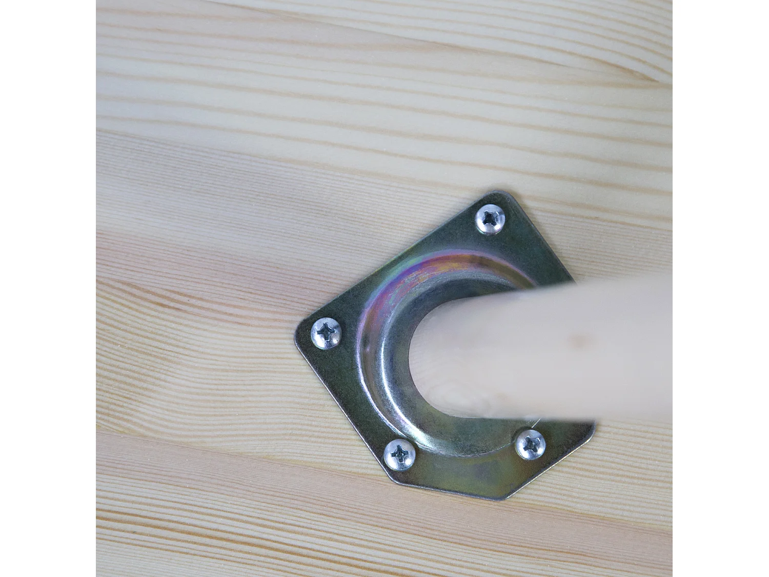 Table d'appoint 84x50x43,5 cm naturel