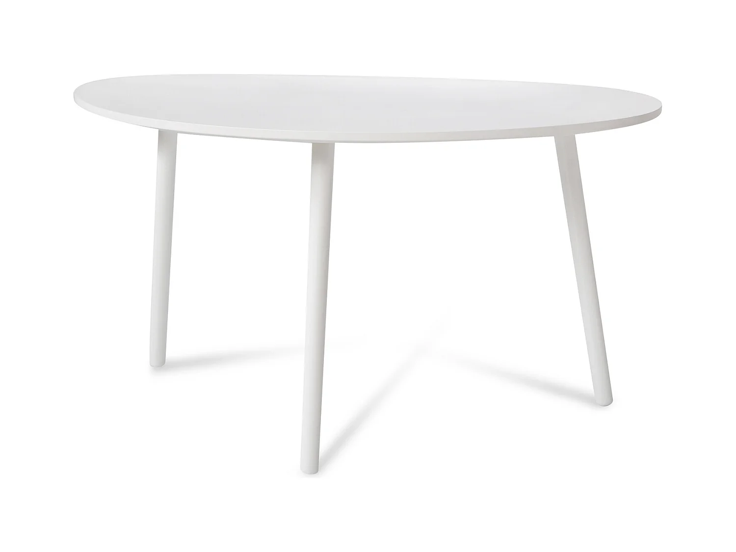 Table d'appoint 84x43.5x50 cm blanc