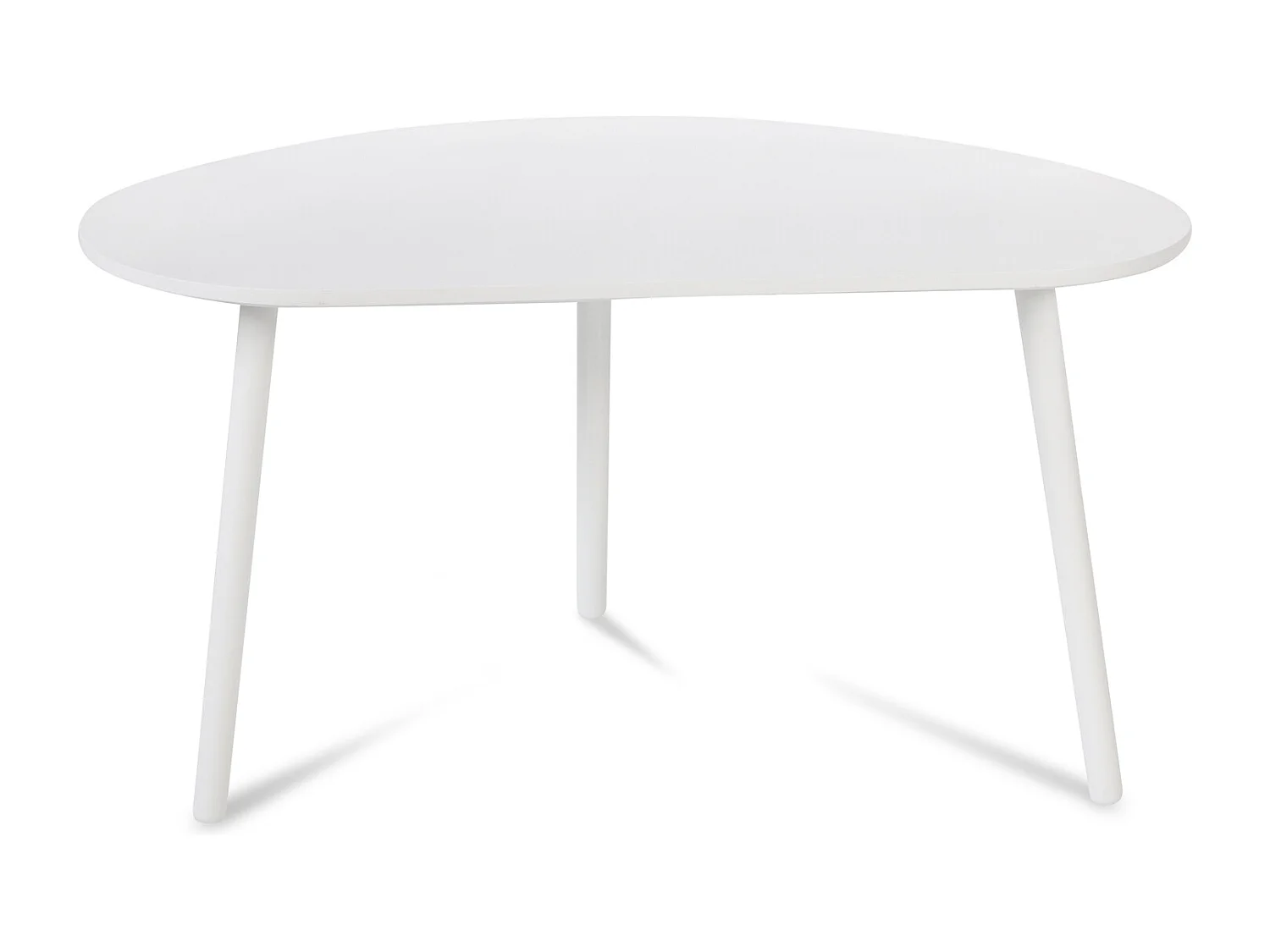 Beistelltisch 84x43,5x50 cm weiß