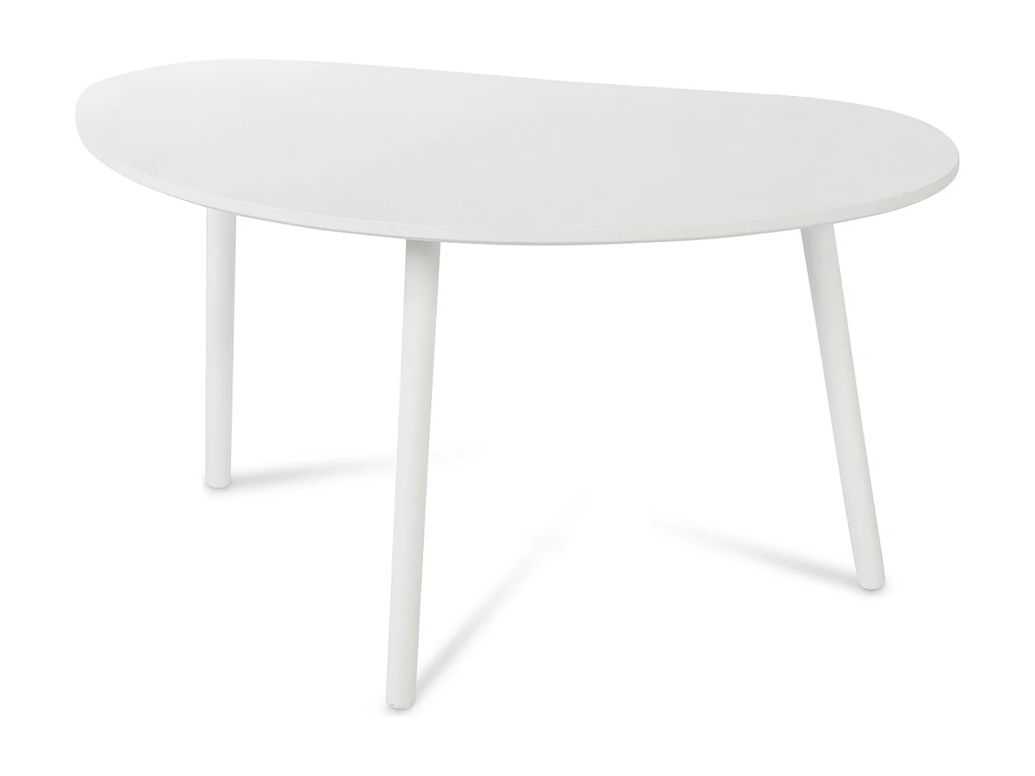 Beistelltisch 84x43,5x50 cm weiß