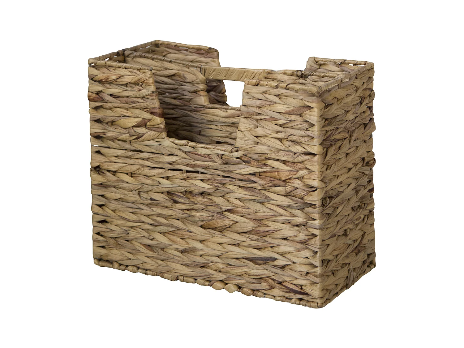 Porte-journaux 40x34x20 cm Herbe de Mer Naturelle
