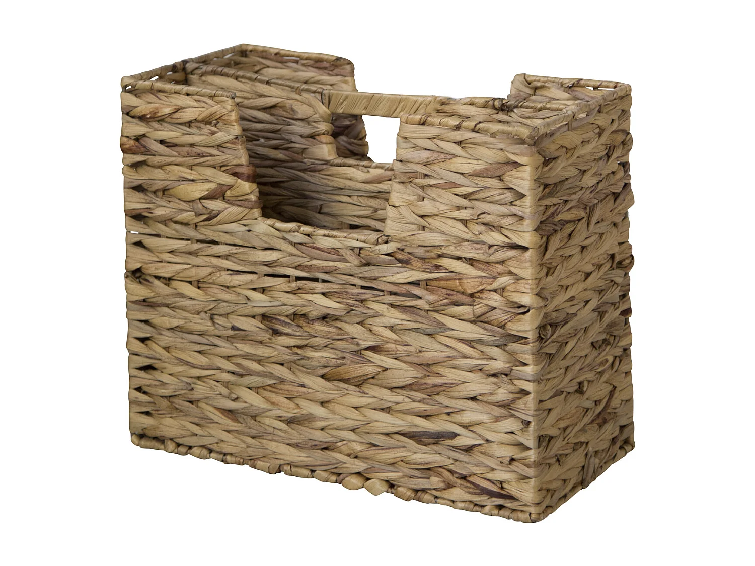 Suporte para Jornais 40x34x20 cm Natural em Capim Marinho