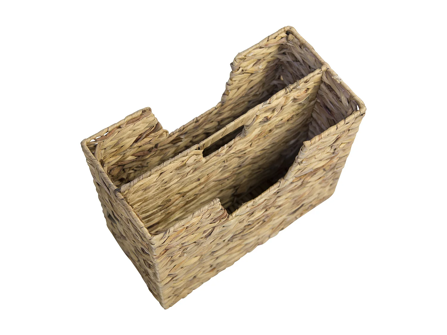 Suporte para Jornais 40x34x20 cm Natural em Capim Marinho