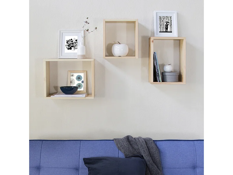 Drewniany stojak 37x43,5x21,5 cm naturalny