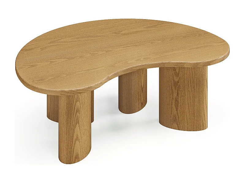 Table basse bois clair LYNA