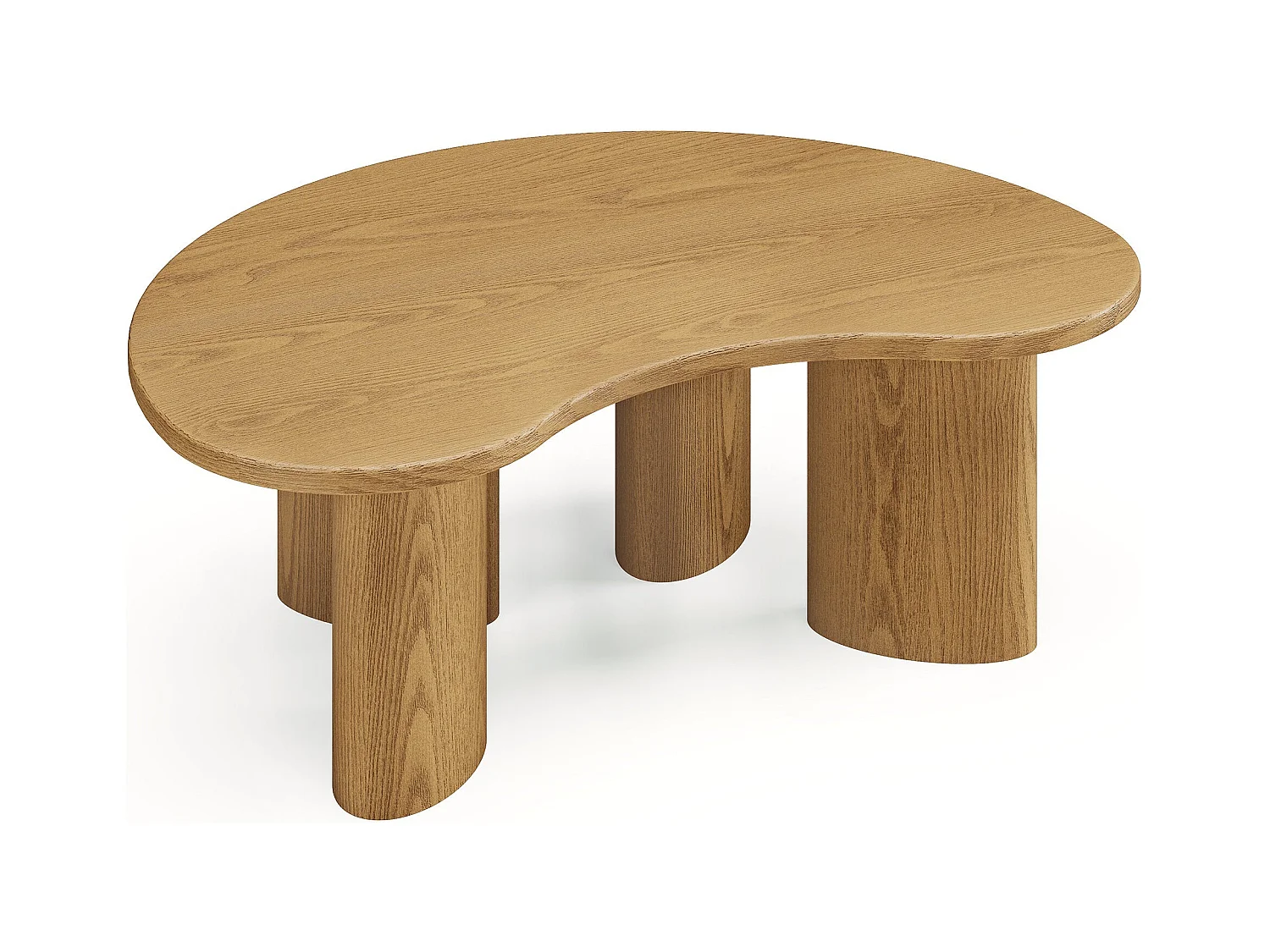 Table basse bois clair LYNA