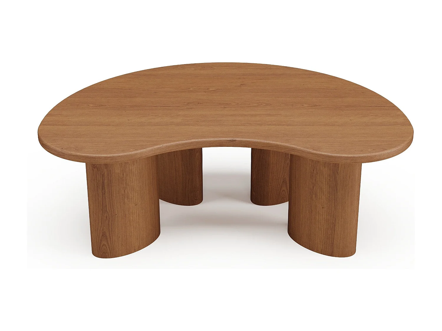 Table basse bois noyer LYNA