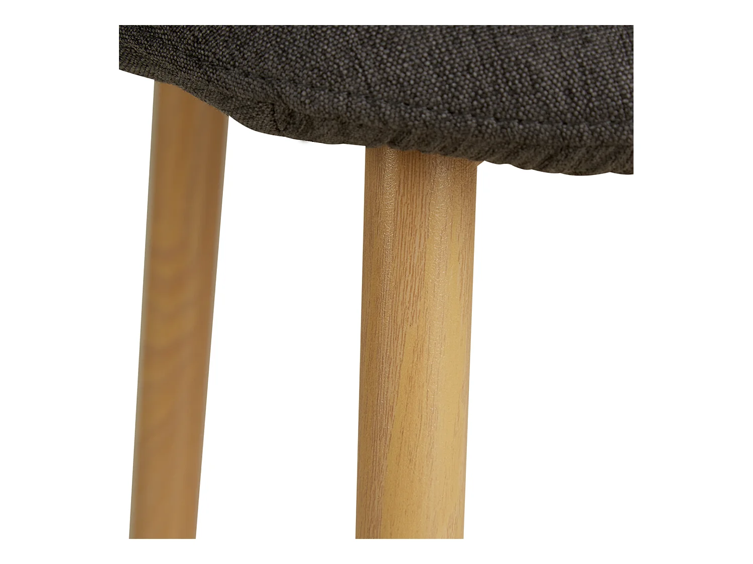 Esszimmerstuhl 44x88x45,5 cm Anthrazit Eames