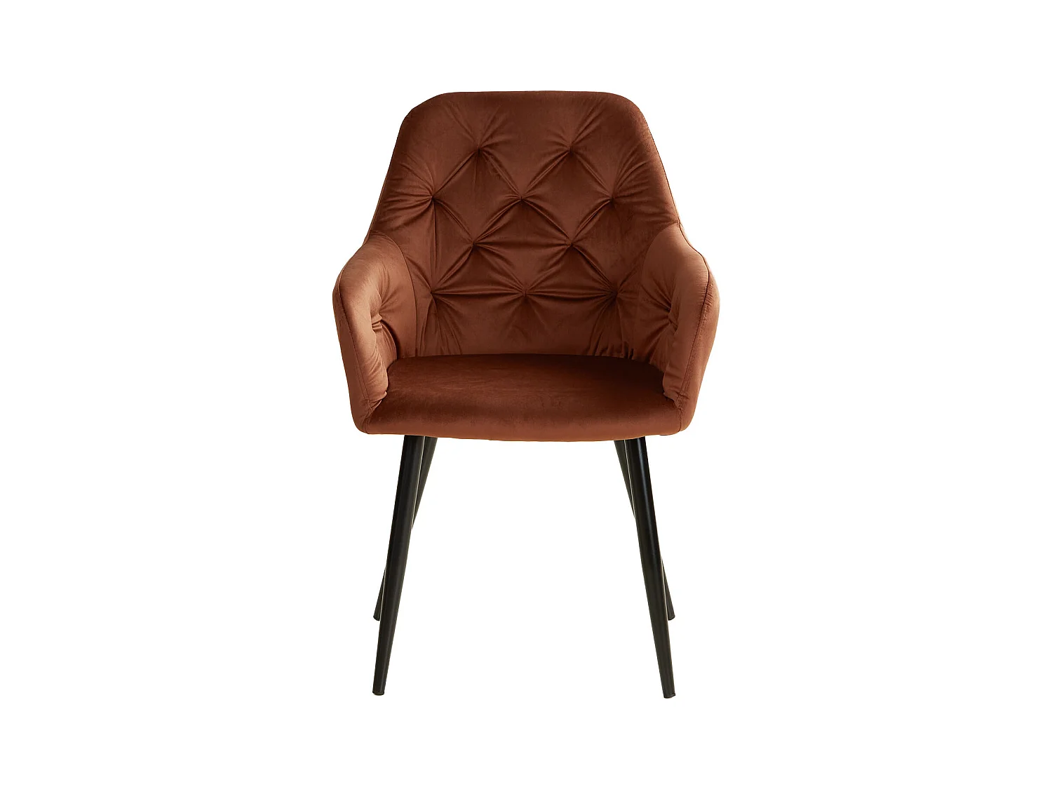 Esszimmerstuhl 59x89x62,5 cm Braun Eames