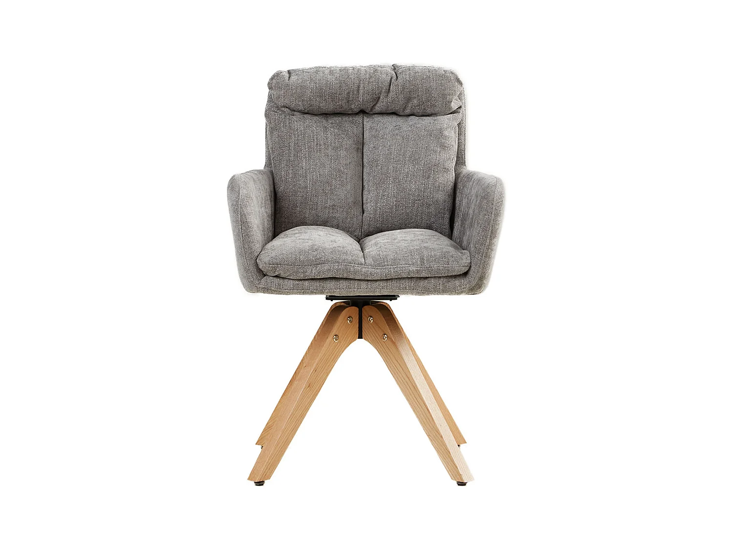 Esszimmerstuhl 58,5x84x60 cm grau Eames