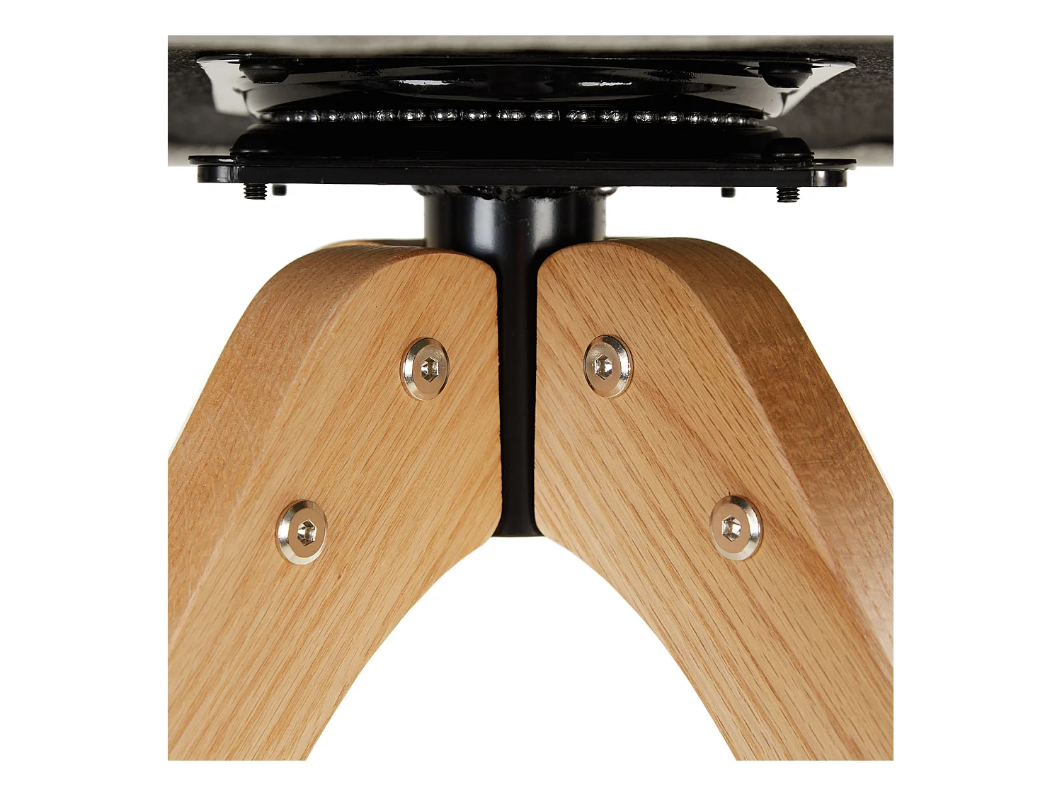 Esszimmerstuhl 58,5x84x60 cm Grau Eames-Stuhl