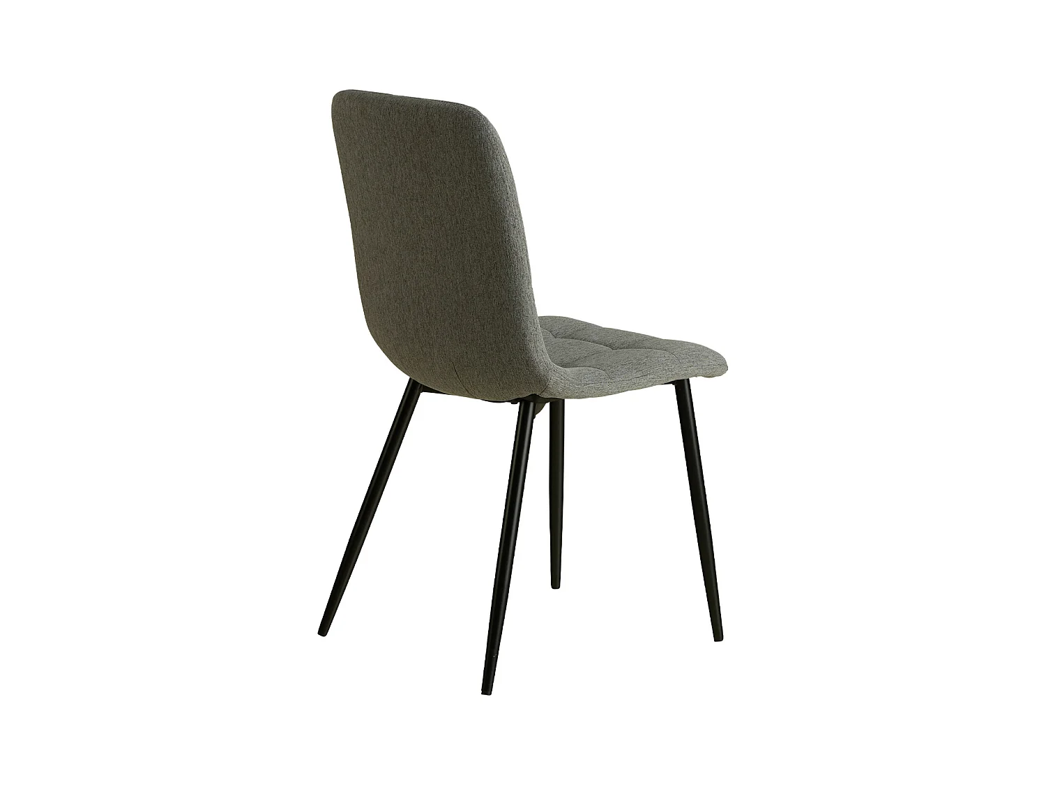 Chaise de salle à manger 43,5x88x50 cm grise Eames