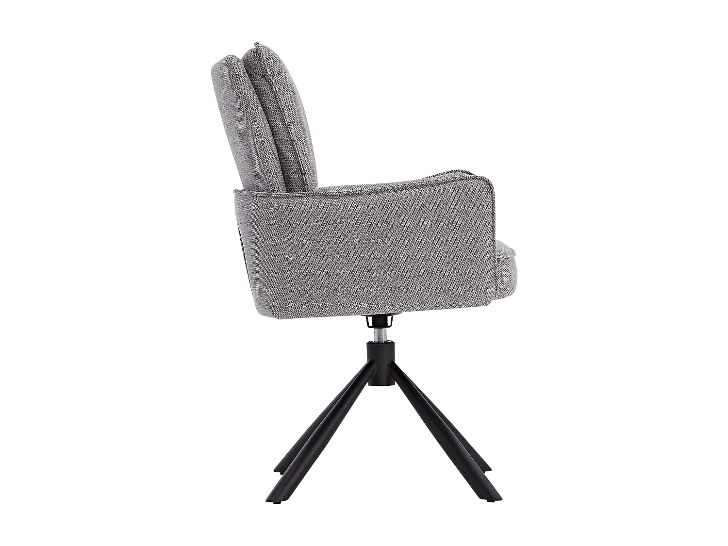 Ensemble de Chaises de Salle à Manger 59x93.5x64 cm Gris Chaises Eames