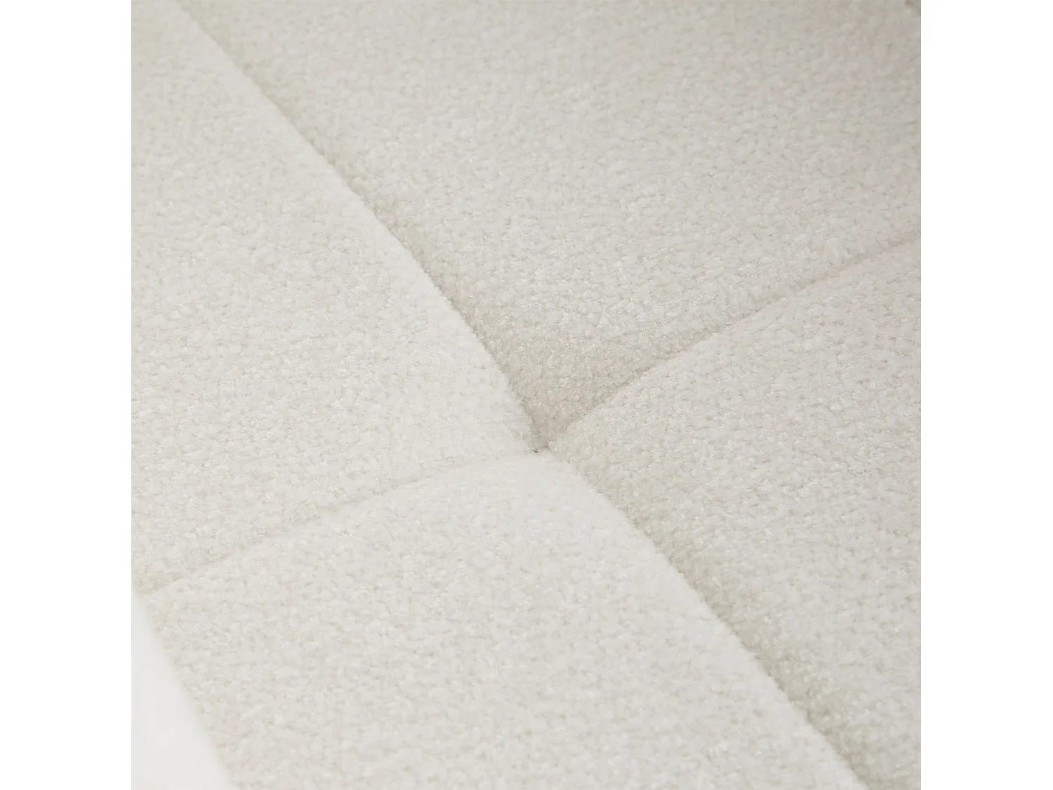 Esszimmerstuhl 56x86x60 cm beige moderner Eierstuhl Bouclé