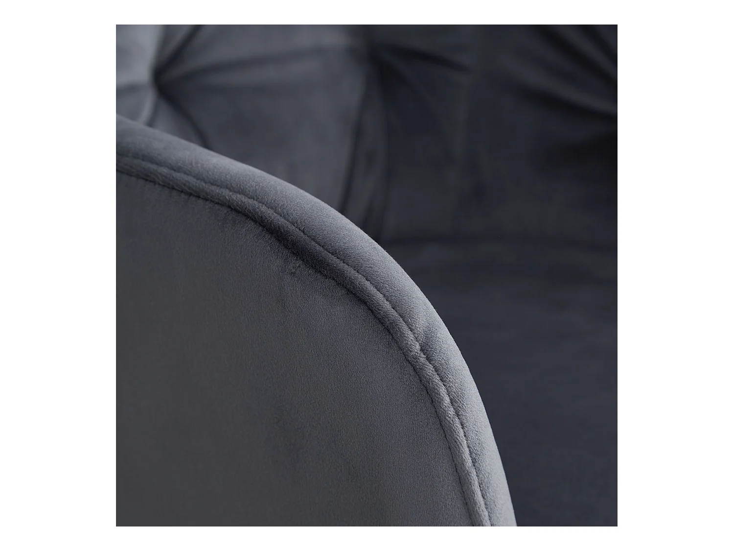 Conjunto de Cadeiras de Jantar 59x87.5x65 cm Cinza Eames