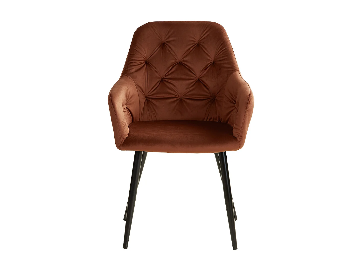 Esszimmerstuhl 59x89x62,5 cm Braun Eames