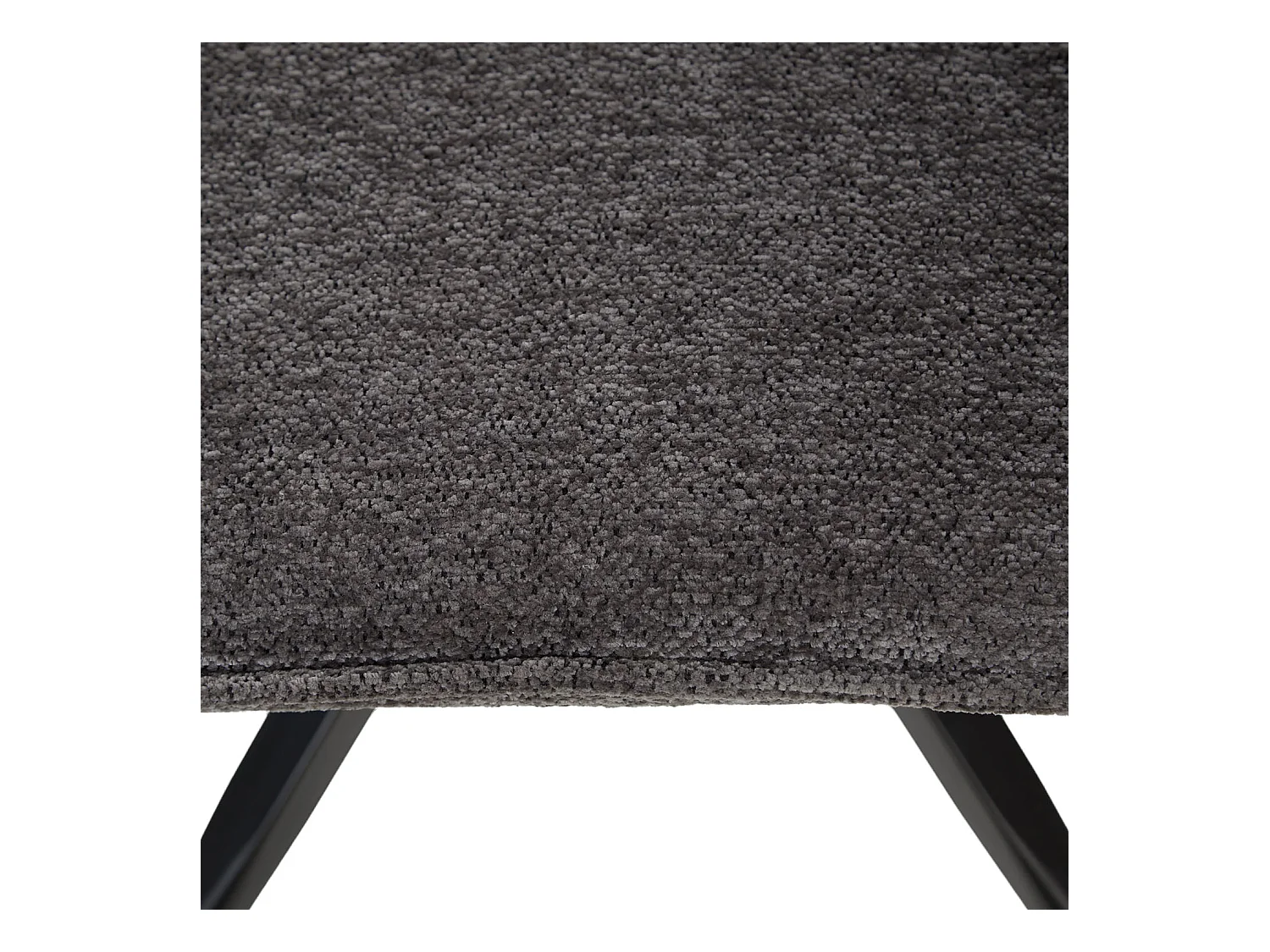 Chaise de salle à manger 61x92,5x60 cm gris