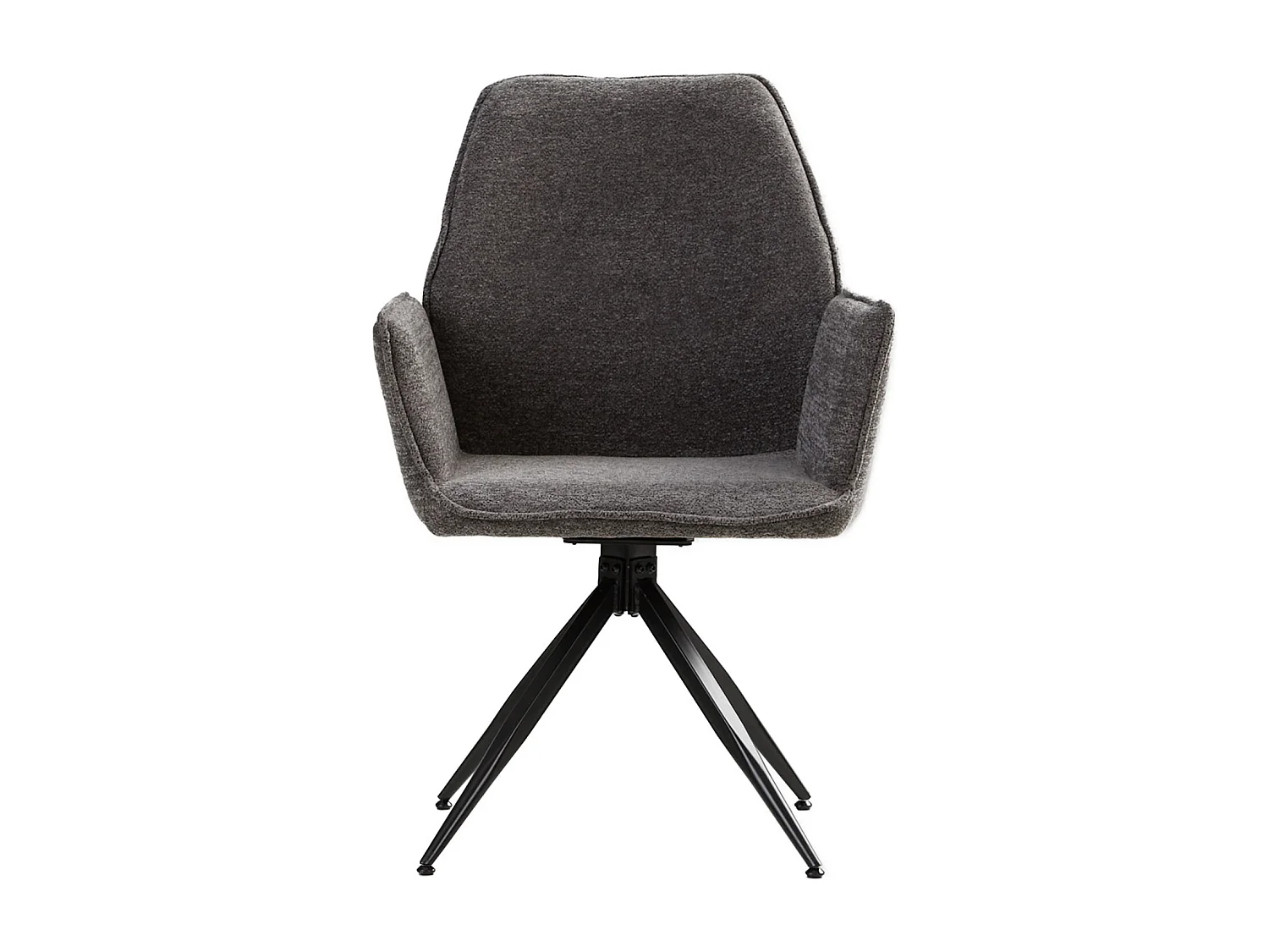 Chaise de salle à manger 61x92,5x60 cm gris