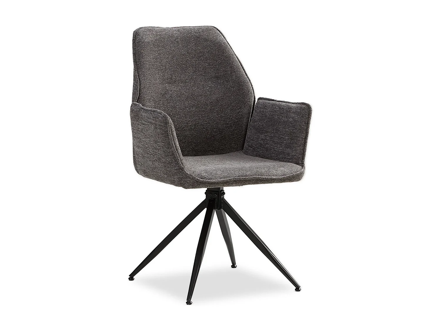 Chaise de salle à manger 61x92,5x60 cm gris, chaise œuf moderne