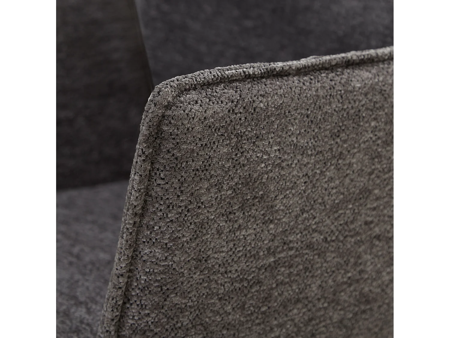 Chaise de salle à manger 61x92,5x60 cm gris, chaise œuf moderne