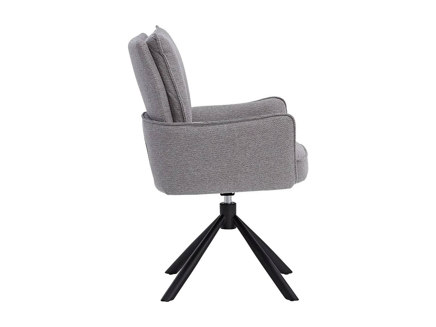 Ensemble de Chaises de Salle à Manger 59x93.5x64 cm Gris Chaises Eames