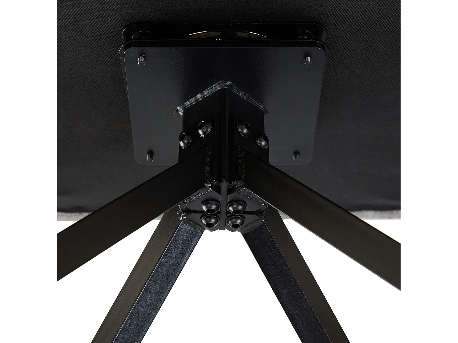 Esszimmerstuhl Set 57x89x60 cm Grau Eames Stühle