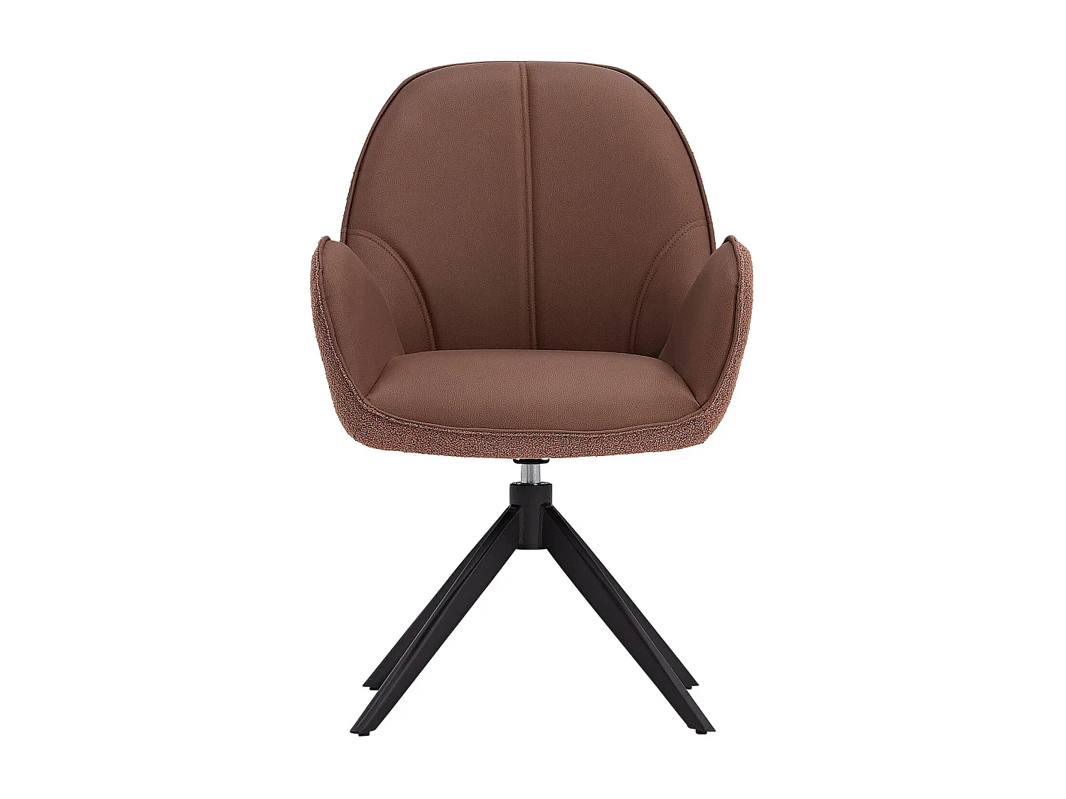 Esszimmerstuhl Set 60x90x59 cm Braun Eames Stühle