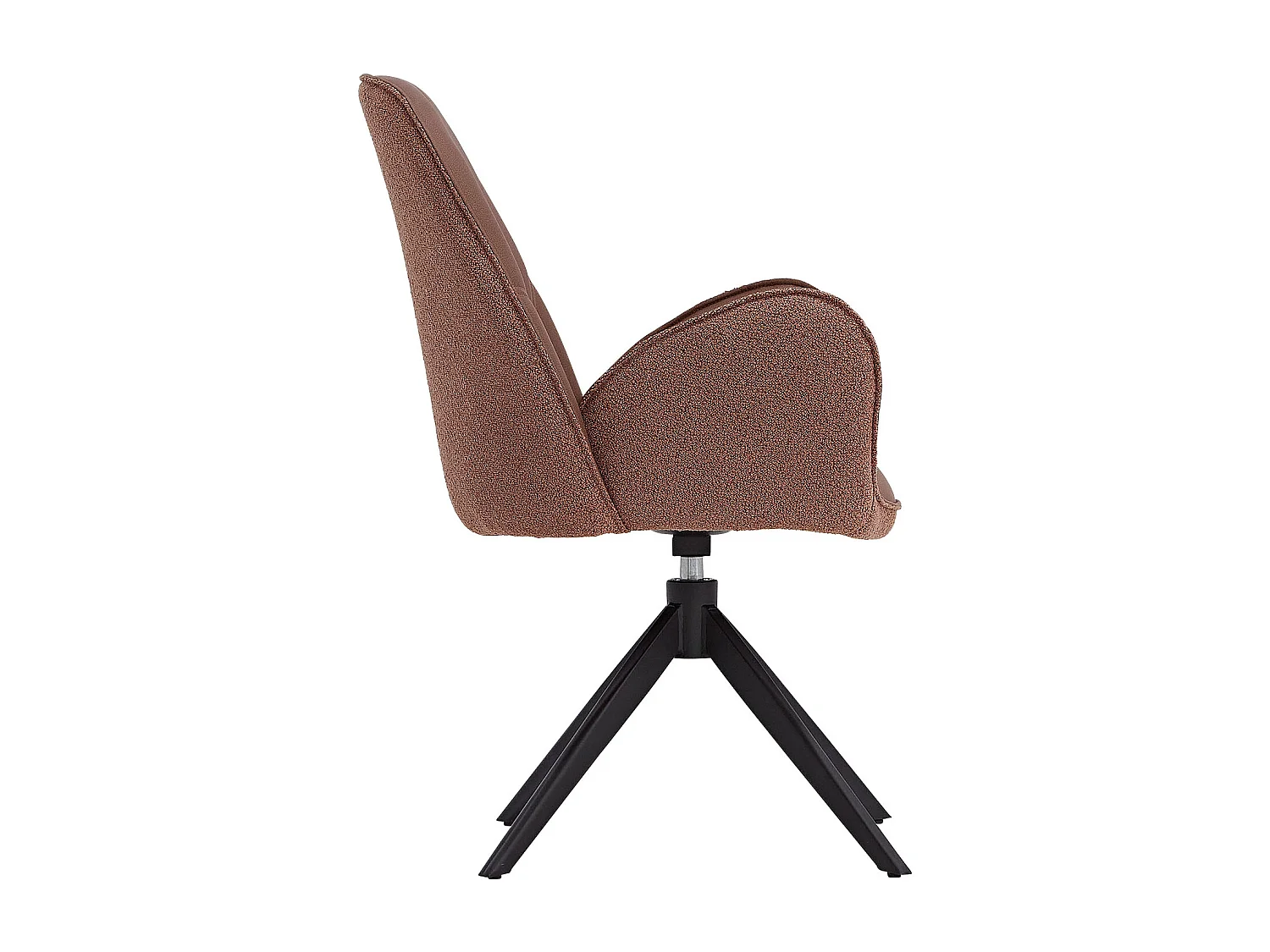 Esszimmerstuhl Set 60x90x59 cm Braun Eames Stühle