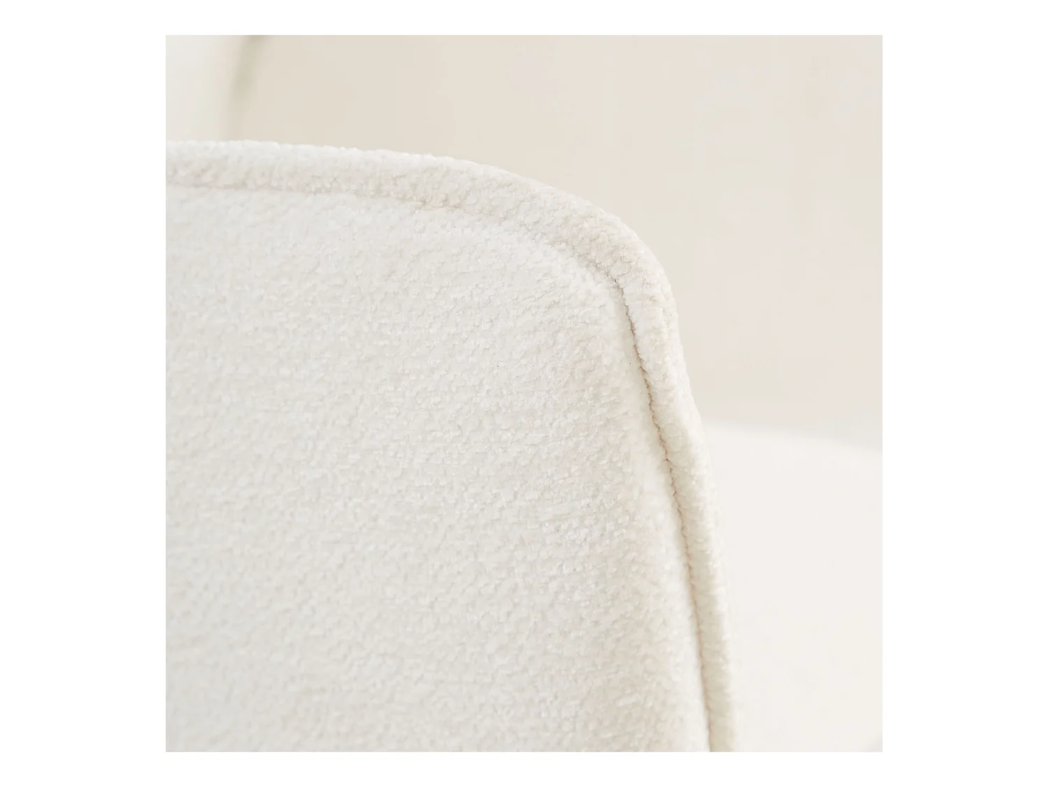 Chaise de salle à manger 61x92,5x57,5 cm blanche