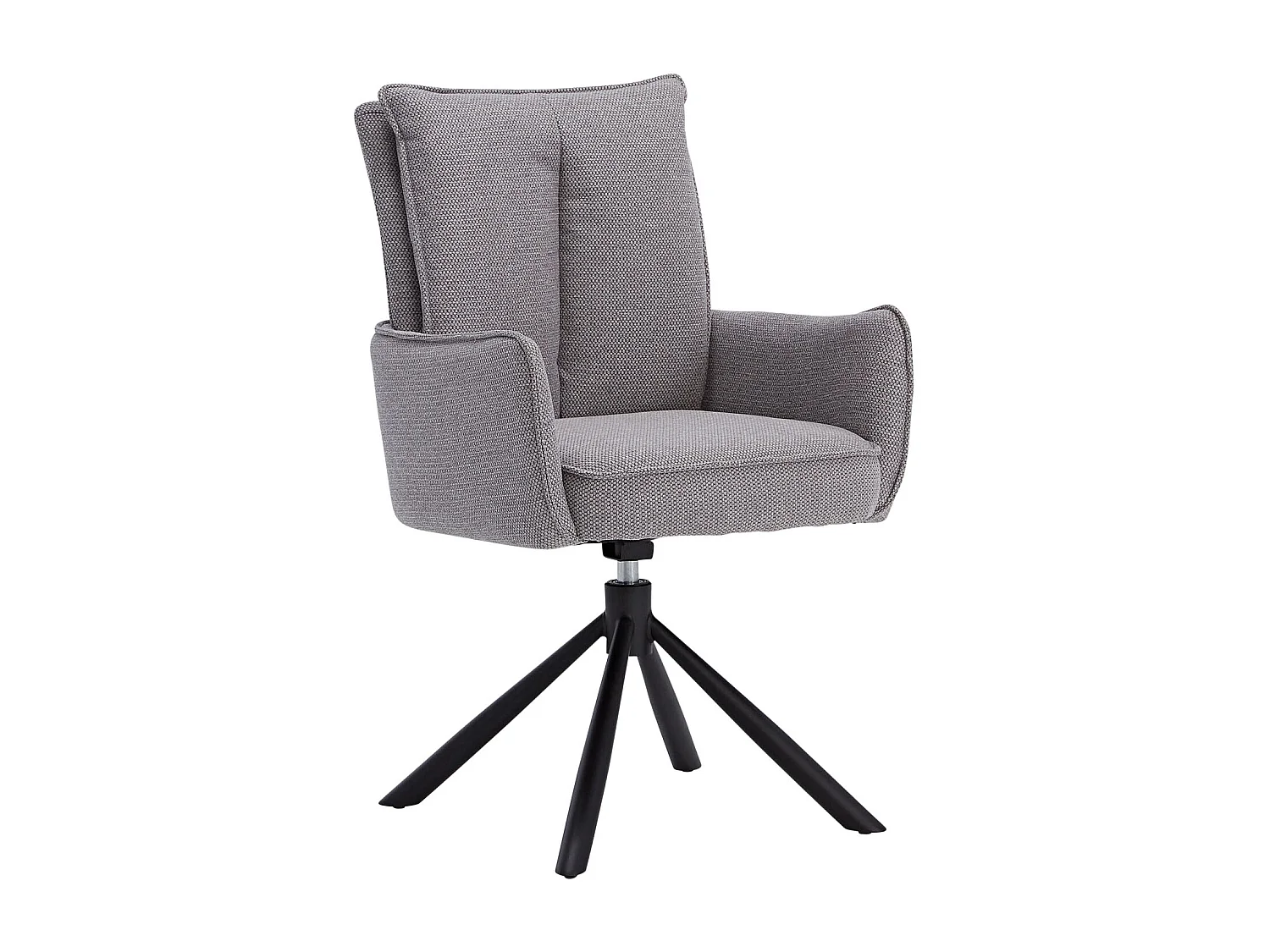 Chaise de salle à manger 59x93.5x64 cm Grise Chaise Eames