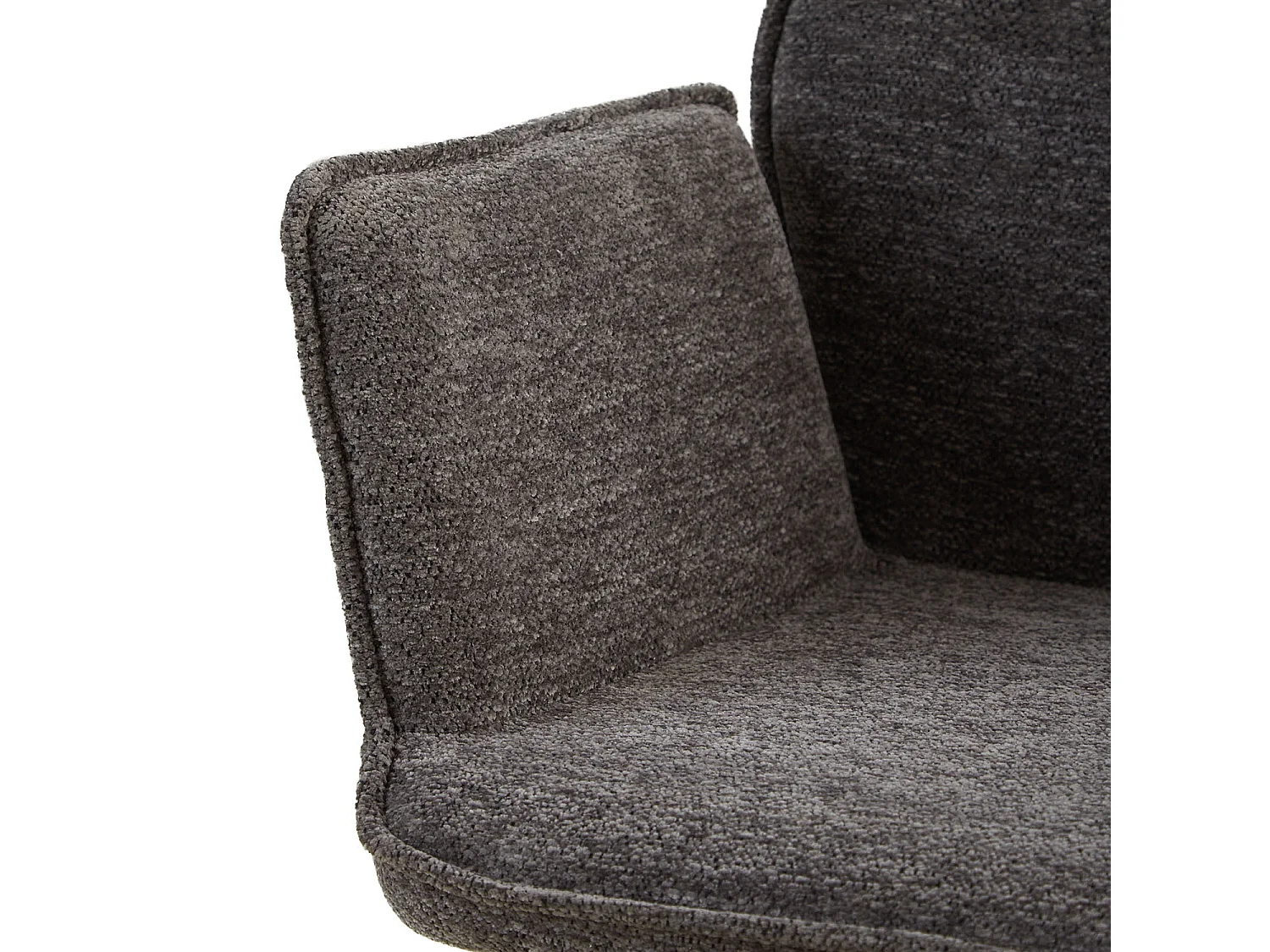 Chaise de salle à manger 61x92,5x60 cm grise Eames