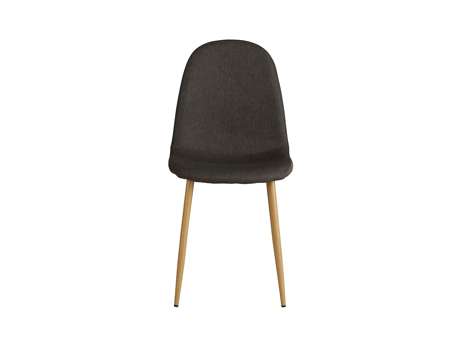 Ensemble de Chaises de Salle à Manger 44x88x45,5 cm Chaises Oeuf Anthracite