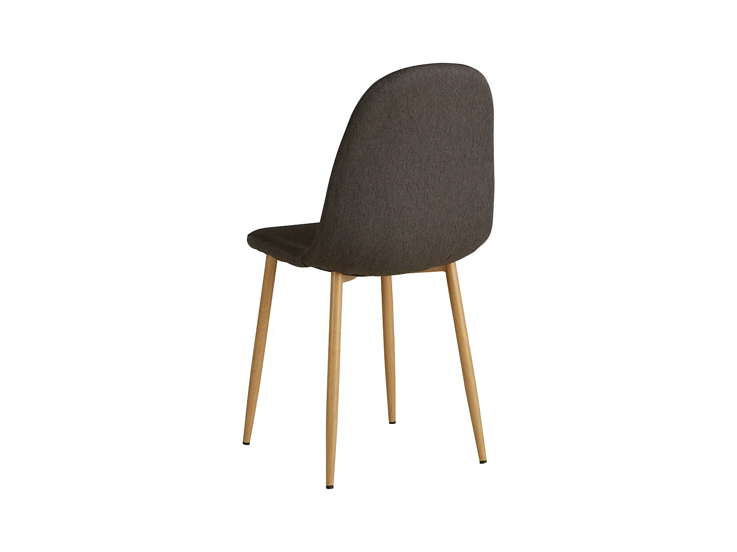 Esszimmerstuhl-Set 44x88x45,5 cm Anthrazit Eierstuhl