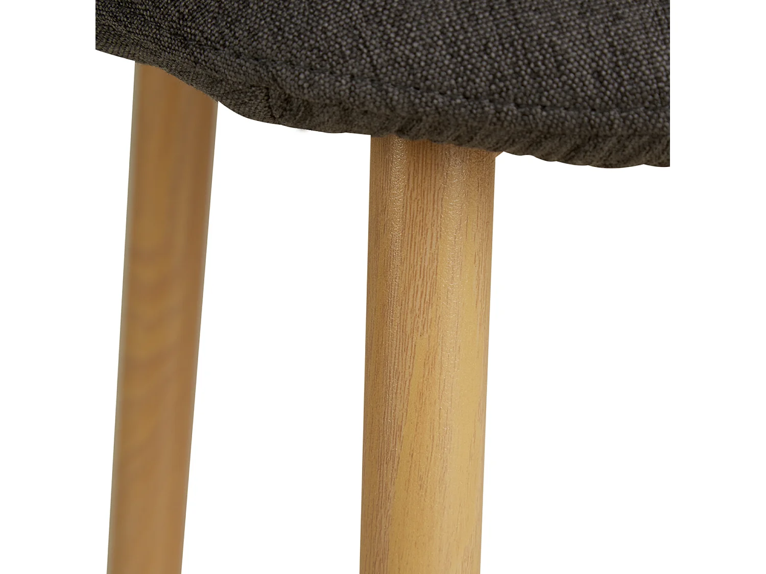 Esszimmerstuhl-Set 44x88x45,5 cm Anthrazit Eierstuhl