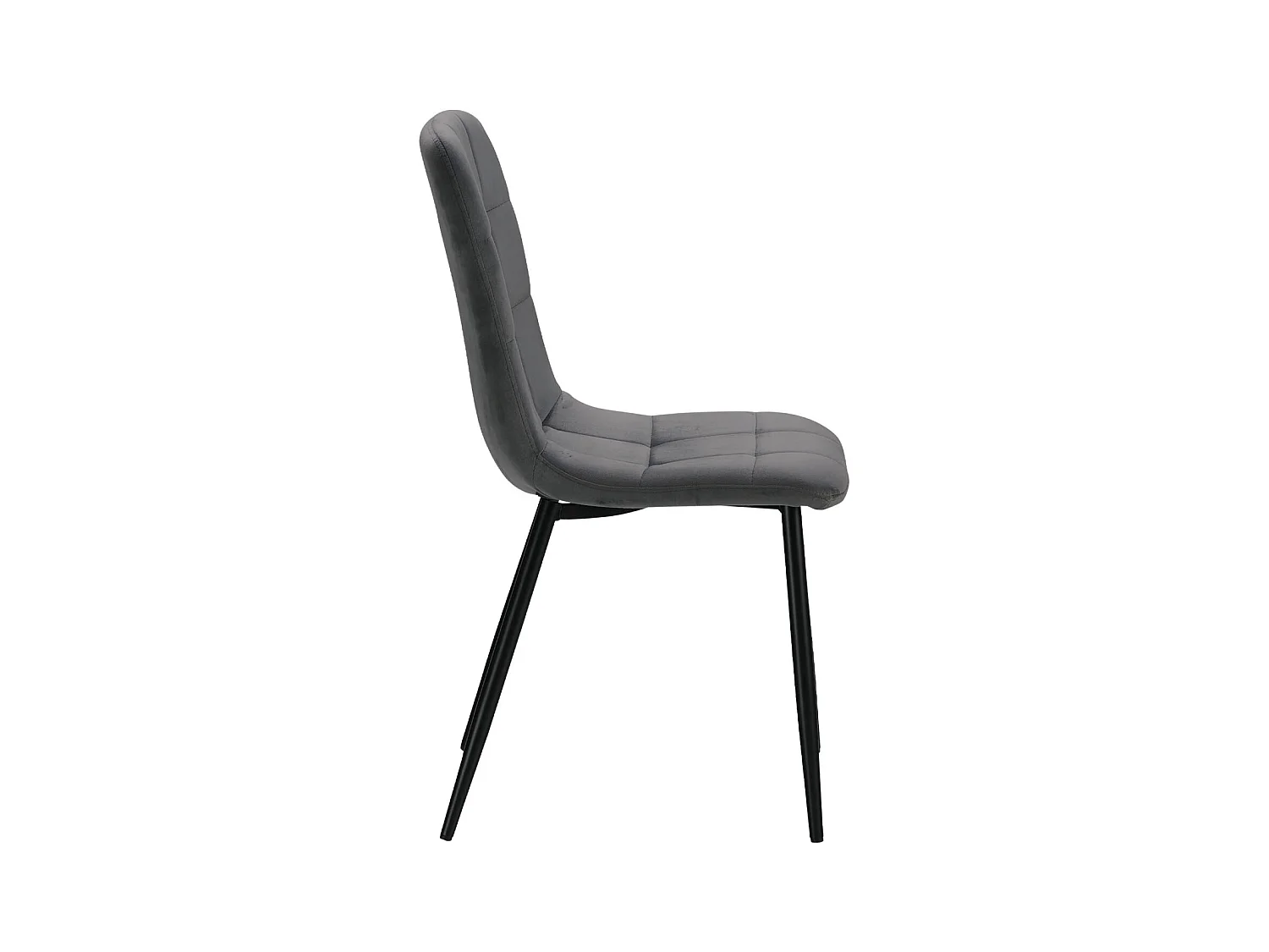 Chaise de salle à manger 43,5x88x50 cm Gris Eames